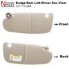 NHILES Left Driver & Right Passenger Sun Visor Compatible with