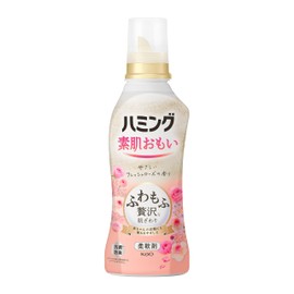 Humming Bare Skin Softening Softener, Fluffy, Luxurious Texture, No. 1 Soft Humming, Fresh Rose Scent, Main Unit, 18.9 fl oz (530 ml)