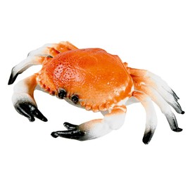 Decorative Crab 20 cm Diameter Orange 1 Piece Decoration Supplies Lifelike Food Dummy Artificial Crab Food Dummy Plastic Food Decoration