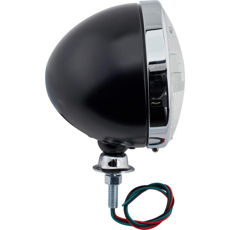 Black Dietz Type Headlights, Standard Bulb