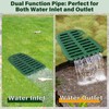4in. Grate Yard Drain, Yard Drain Emitter for Sump Pump