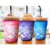 Patelai 4 Pieces Reusable Coffee Sleeve Cup Insulator for Cold