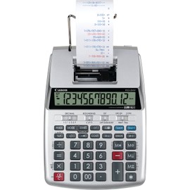 Canon P23-DHV-3 - Calculadora de impresión con función de doble comprobación, cálculo de impuestos y conversión de divisas