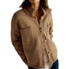 Dokotoo Womens Fall Fashion 2024 Brown Cardigan Sweaters Dressy Casual