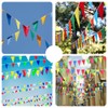 GrassVillage MEGA VALUE Multicolour Bunting – 164ft (50m) Long with