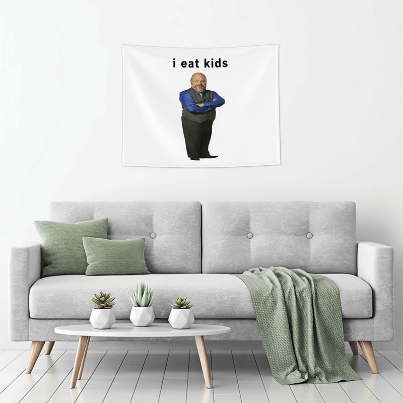 I Eat Kids Bertram Tapestry for Bedroom, College Dorm or