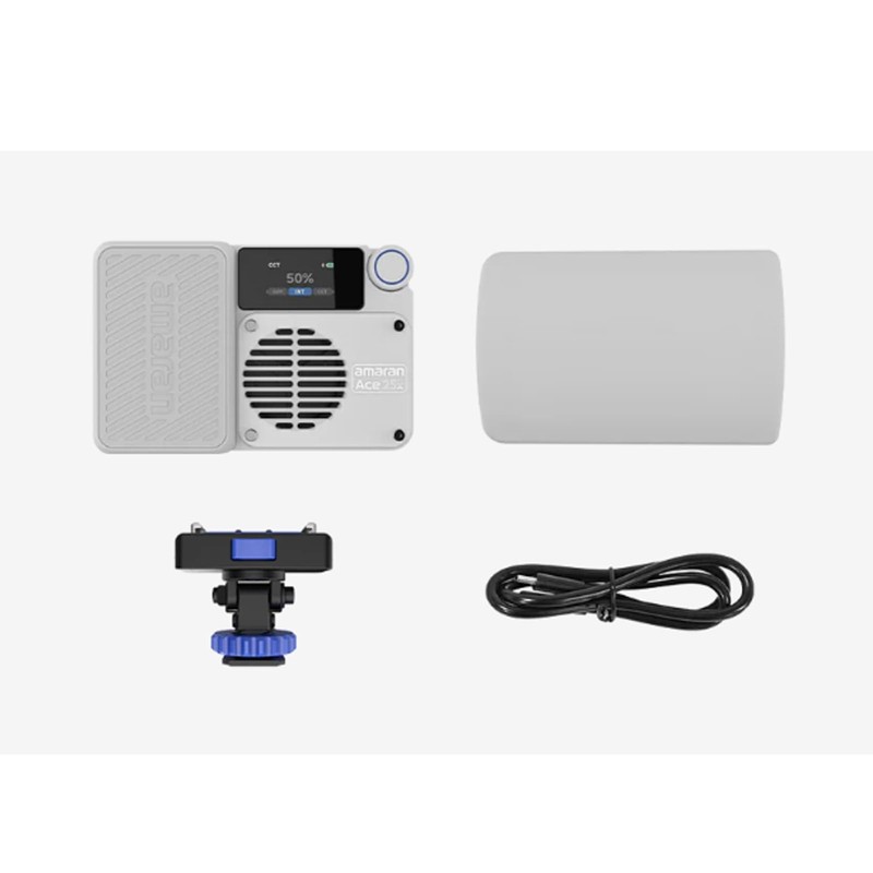 Amaran Ace 25x Pocket Bi-Color On-Camera Mini Video Light(With Control