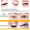 Magic Liquid Eyeliner, Black Waterproof Eye Liners, Long-Lasting, Sweatproof and