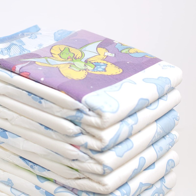 ABUniverse DinoRawrZ Diapers (Medium)