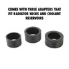 OEMTOOLS 27066 Coolant System Refiller Kit, 3 Adapters | Remove