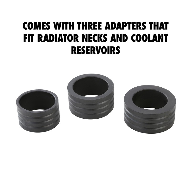 OEMTOOLS 27066 Coolant System Refiller Kit, 3 Adapters | Remove