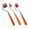 Dickly 3Pcs Hard Rubber Roller Kit Ink Roller for Gluing