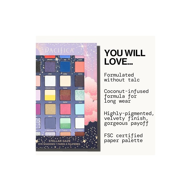 Pacifica Stellar Gaze Eye Shadow Palette