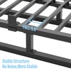 Bilily 18 Inch Full Bed Frame with Steel Slat Support,Heavy