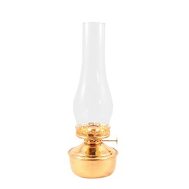 Vermont Lanterns Mansfield Brass Table Oil Lamp 14" (Brass)