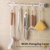 TOWINGO Silicone Tongs Set - 9 Inch Mini Kitchen Utensils