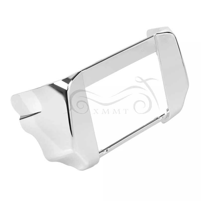 Unbranded Chrome Oil Cooler Surround Cover For Harley Road King