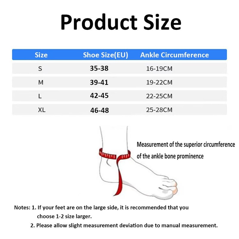 Coogime Pack of 2 Plantar Fasciitis Foot Wraps, Ankle Brace