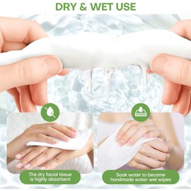Toalla Facial Desechable Comprimida Toallitas Desmaquillantes - Mini Paños Biodegradables Cara - Wipes Quitar Maquillaje Kit Viaje para Travel Essentials,Belleza Salón(1000 Unidad Verde)