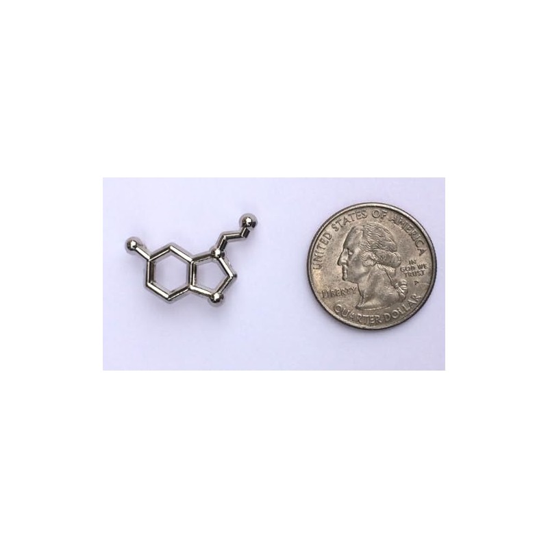 Serotonin pin serotonin lapel pin