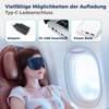 Telepepe Wireless Heated Eye Mask, Warm Eye Compress, 1500 mAh