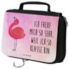 Mr. & Mrs. Panda Flamingo Pride Toiletry Bag, Purple, Hand