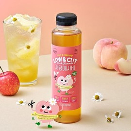 복음자리 LOW CUT 저당 애사비 피치 캐모마일 520g Bokkeumjari Low Cut Low Sugar Tea Asabi Peach Chamomile 520g