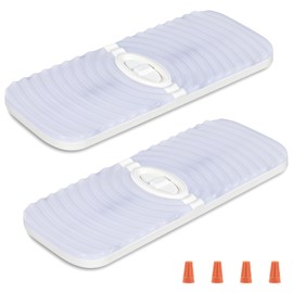 Aaleds RV Lights Interior, 12 Volt Led Lights 1200LM, Camper Lights 12.5W, RV Led Lights Interior Fixtures 12V, RV Ceiling Dome Light with Switch for RV/Camper/Trailer/Boat (Natural White, 2Pack).