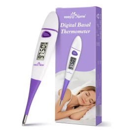 Easyhome Termómetro Corporal Basal Bbt Para Predicción D. Color Púrpura                                                                               