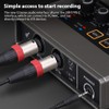 Audio Interface Recording XLR Audio Interface DSP Reverb 48V Phantom