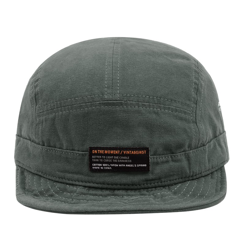 Clakllie Fashion Flat Snapback Cap 5 Panel Baseball Hat Unstructured