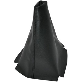 AERZETIX - C58524 - Gear Lever Bag - Gear Stick Gaiter - Compatible with VW Polo 9N 9N2 from 2002 to 2009 - Leather Colour: Black - Faux Leather