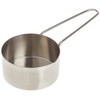 American METALCRAFT, Inc. 1/2 Stainless Steel Measuring Cup, 1/2-Cup, Silver