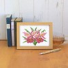 Olympus Thread Embroidery Kit '12-Month Flower Frame January Cattleya Marie