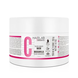 Salerm - Dyed Hair Mask - Color Longer Hair Lab - 250ml - with Vitamins A and E - Seals and Maintains Color - Brilliant Mane - Sulfate and Paraben Free