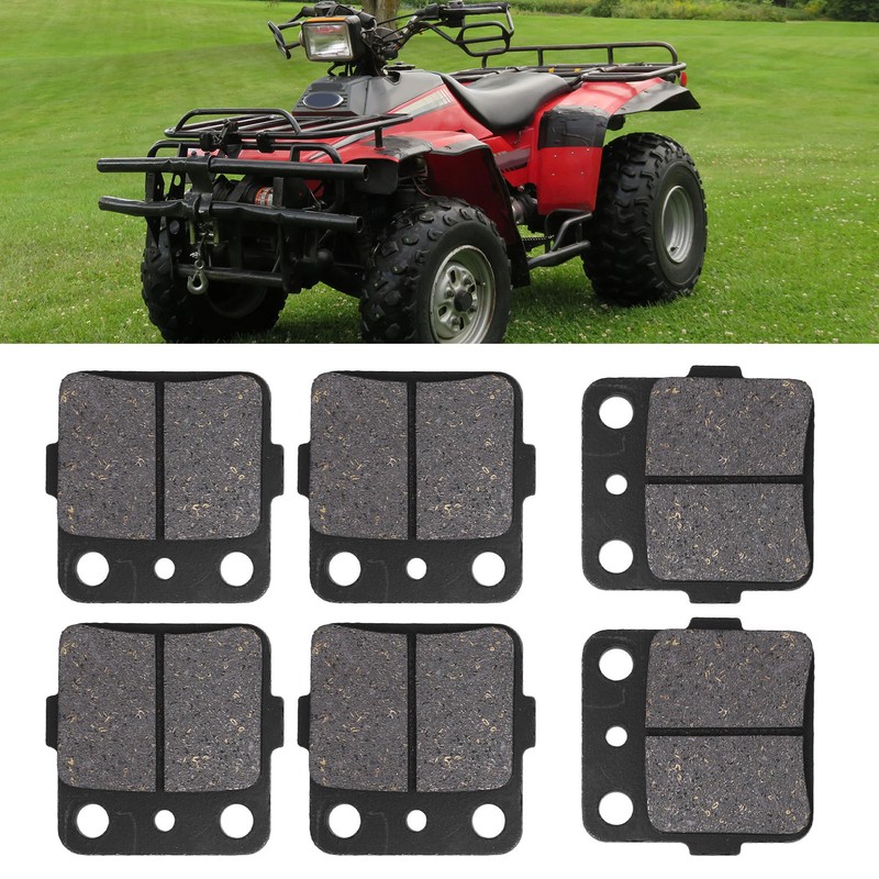 6PCS Front Rear Brake Pads 06435 HA5 671 High Strength
