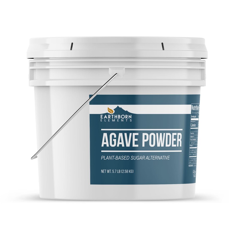 Earthborn Elements Agave Powder 1 Gallon, Easy to Add to