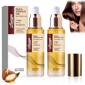 2 Stück Arganöl Conditioner, Keratin Conditioner, Moroccan Argan Oil Hair Serum, Marokkanisches Arganöl für Haar, Reparatur von Trockenem, Geschädigtem Haar, Wiederherstellung Des Natürlichen Glanzes