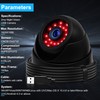 ELP 3.6mm 1080P Dome Camera with IR LED Night Vision