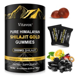 Gomitas Shilajit-energía, Vitalidad, Memoria-60gominolas