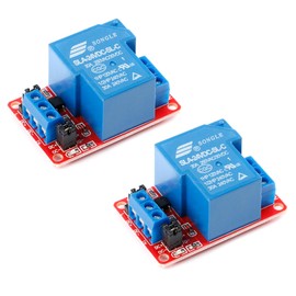 EC Buying 2Pcs 24V Relay Module 1-Channel 30A with Optocoupler Isolation Relay Module High and Low Level Trigger