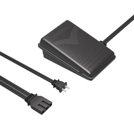 110V Foot Control Pedal Power Cord Compatible with Singer Sewing Machine and Serger 302, 305, 342, 345, 4423, 4552, 4562, 4572, 4622, 5102, 5107, 5122, 5123, 5124, 5127, 5532, 5910, 9015N503,Ultra