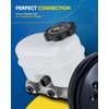 PHILTOP M630163 Brake Master Cylinder Assembly Replacement for Dodge Ram