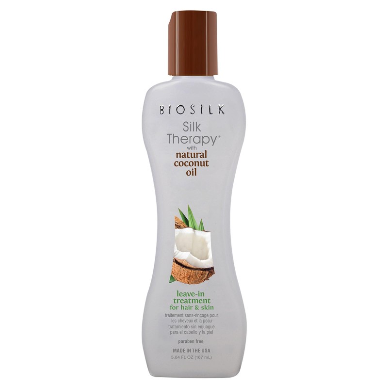 Biosilk Silk Therapy with Coconut Oil Leave-In Treatment 5.64 oz