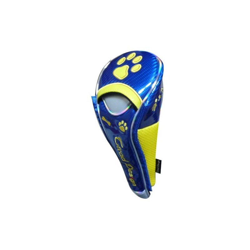 Golf SAHC731D Driver Magnetic Headcover (Blue/Yellow)