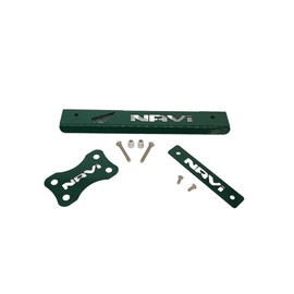 Movitec Accessories Motorcycle Sport Fairing Kit (3 pcs) for Honda Navi (Dark Green)