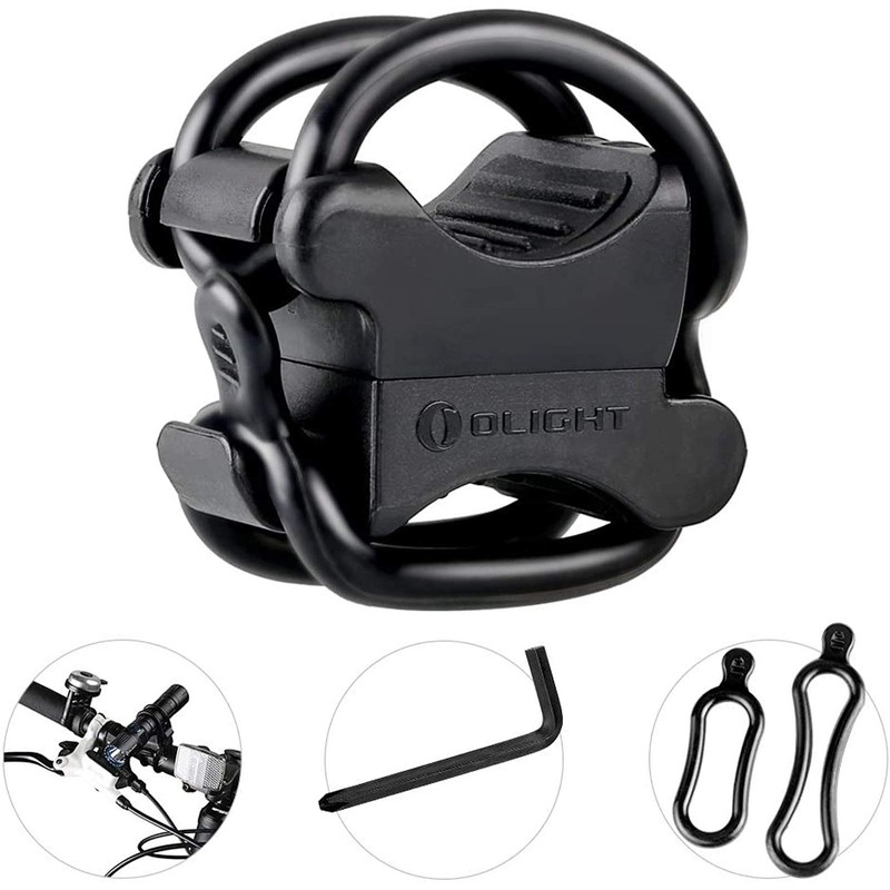 Olight FB-1 Universal Bicycle Mount for Torch with Max. Diameter