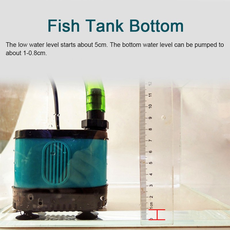 Amphibious Submersible Fresh Water Seawater Pump for Aquarium Fish Tank