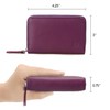 KM Legend Genuine Leather Wallet for Women,Slim RFID Blocking Credit