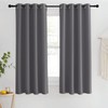 NICETOWN Blackout Bedroom Curtain 63 inch Long - Grommet Room